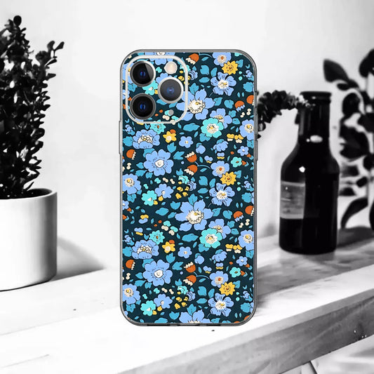 Coque souple Betsy Ultramarine pour iPhone